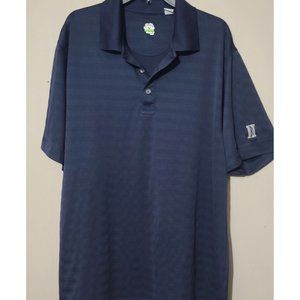 Callaway Golf Mens Shirt Large Blue Polyester Casual Lightweight Performance
